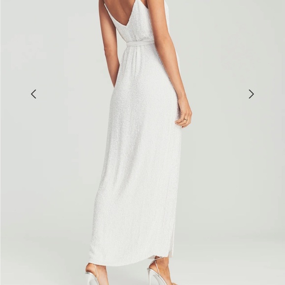 NWT White retrofete dress - Picture 2 of 7